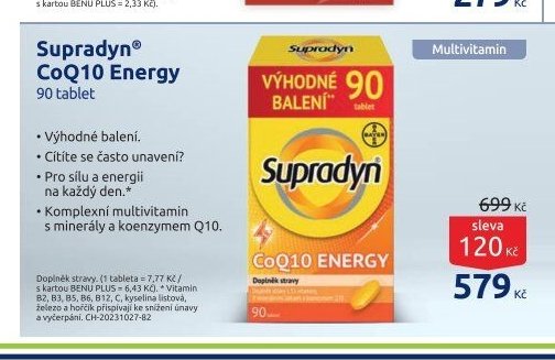 Supradyn CoQ10 Energy 90 tablet