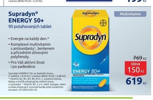 Supradyn ENERGY 50+