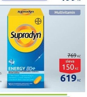 Supradyn ENERGY 50+ 90 potahovaných tablet