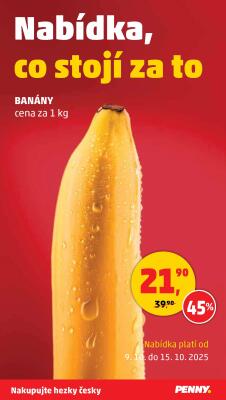aktuální leták Penny Market 9.10.2025-15.10.2025