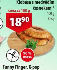 Klobása s medvědím česnekem
