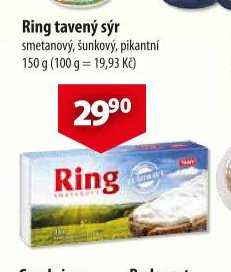 Ring tavený sýr