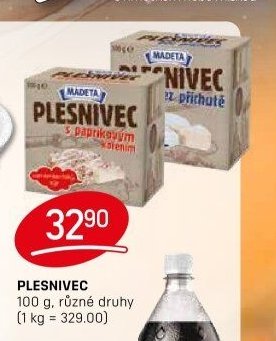 PLESNIVEC 100 g, různé druhy