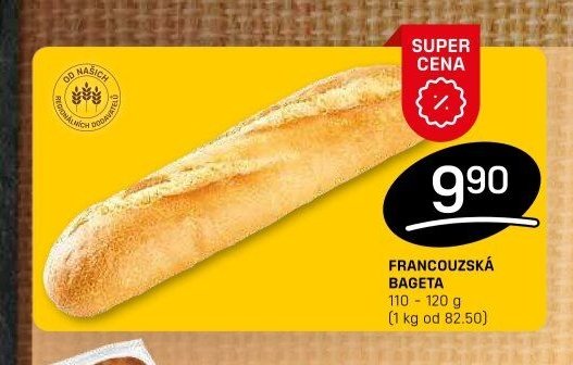 FRANCOUZSKÁ BAGETA 110-120g