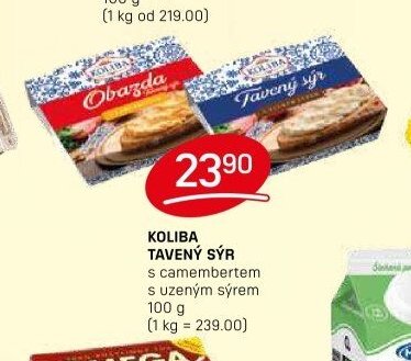 Koliba tavený sýr