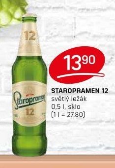 STAROPRAMEN 12 světlý ležák