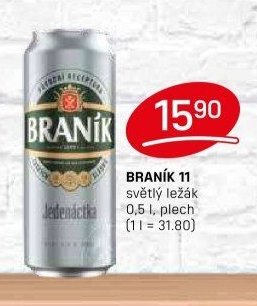 BRANÍK 11 světlý ležák