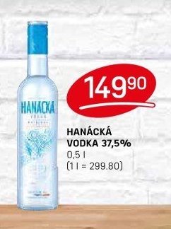 HANÁCKÁ VODKA 37,5%