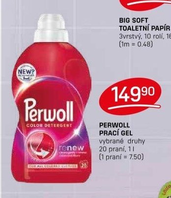 PERWOLL PRACÍ GEL