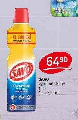 SAVO DEZINFEKCE