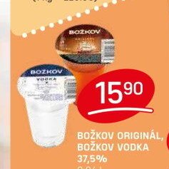Božkov Originál, Božkov Vodka 37,5% 0,04 l