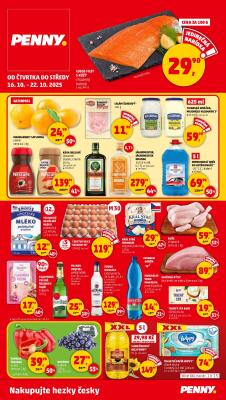 aktuální leták Penny Market 16.10.2025-22.10.2025