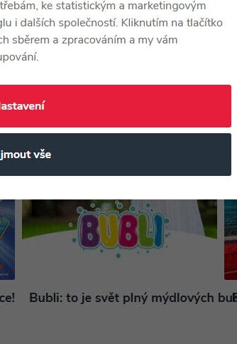Bubli: to je svět plný mýdlových bublin