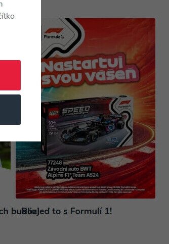 Rozjeď to s Formulí 1!
