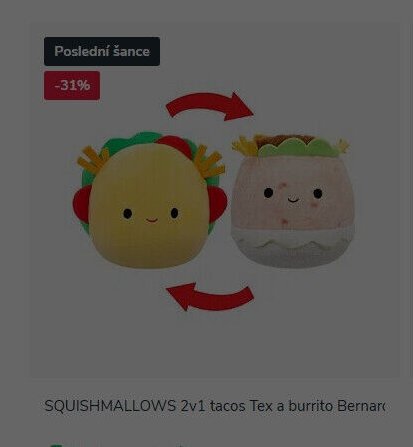 SQUISHMALLOWS 2v1 tacos Tex a burrito Bernar