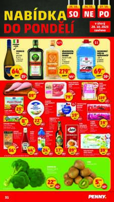 aktuální leták Penny Market 23.10.2025-29.10.2025