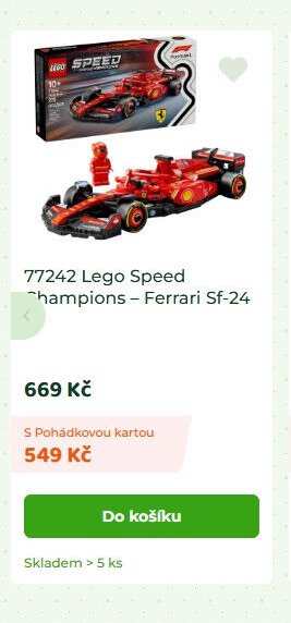 77242 Lego Speed Champions – Ferrari Sf-24