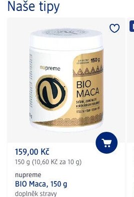 nupreme BIO Maca, 150 g