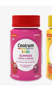 Centrum kids GUMMIES malina a jahoda