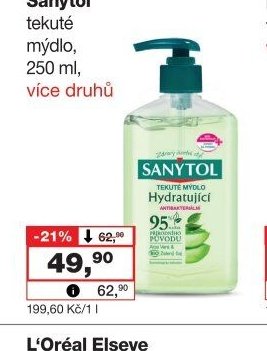 Sanytol tekuté mýdlo