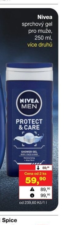 Nivea sprchový gel pro muže