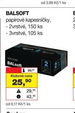 BALSOFT papírové kapesníčky