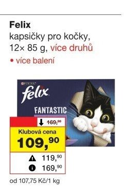 Felix kapsičky pro kočky