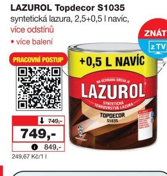LAZUROL Topdecor S1035