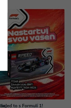 LEGO Speed Champions 77248 Závodní auto BWT Alpine F1 Team A524