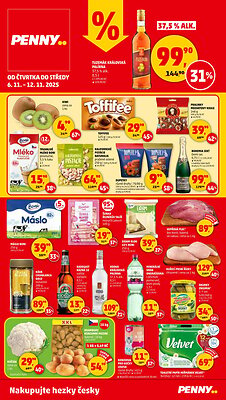 aktuální leták Penny Market 6.11.2025-12.11.2025