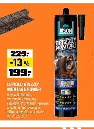LEPIDLO GRIZZLY MONTAGE POWER