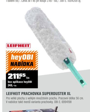 Leifheit prachovka Superduster XL