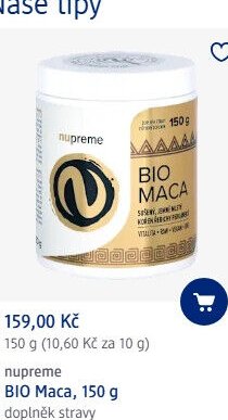 nupreme BIO Maca, 150 g