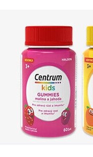 Centrum kids GUMMIES malina a jahoda