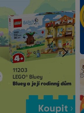 LEGO Bluey a její rodinný dům
