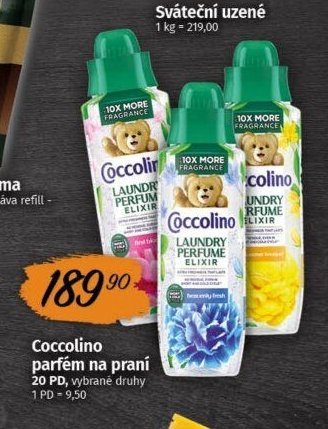 Coccolino parfém na praní