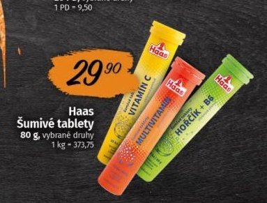 Haas Šumivé tablety