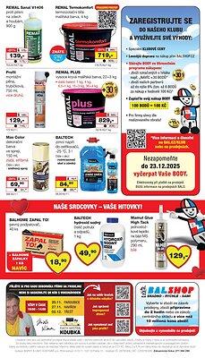 aktuální leták Barvy a laky drogerie 15.11.2025-5.12.2025