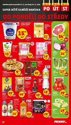 aktuální leták Penny Market 20.11.2025-26.11.2025