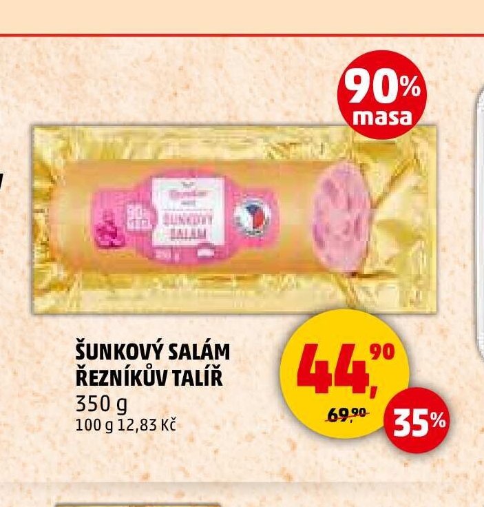Šunkový salám Řezníkův talíř