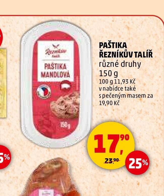 Paštika Řezníkův talíř