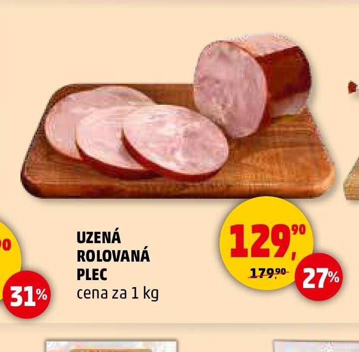 Uzená rolovaná plec