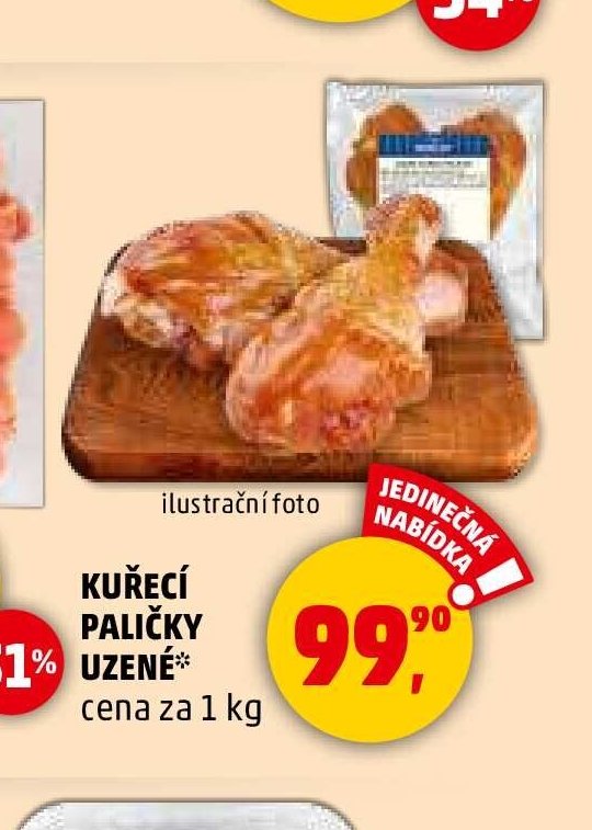 Kuřecí paličky uzené
