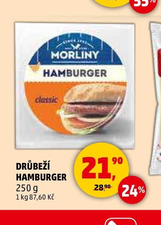 Drůbeží hamburger