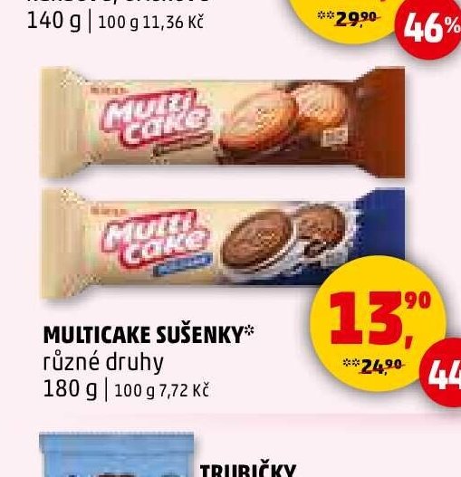 Multicake sušenky