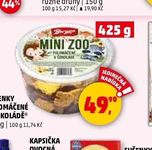 Sušenky polomáčené v čokoládě