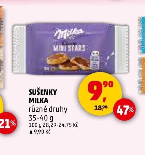 Sušenky Milka