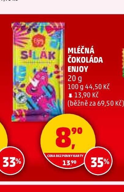 Mléčná čokoláda Enjoy