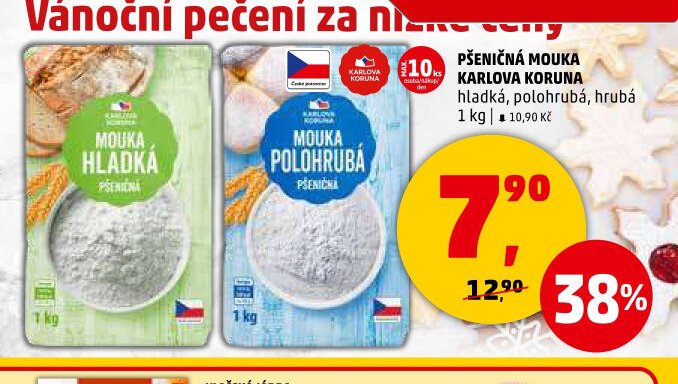 Pšeničná mouka Karlova Koruna