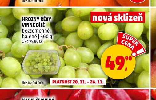 HROZNY RÉVY VINNÉ BÍLÉ